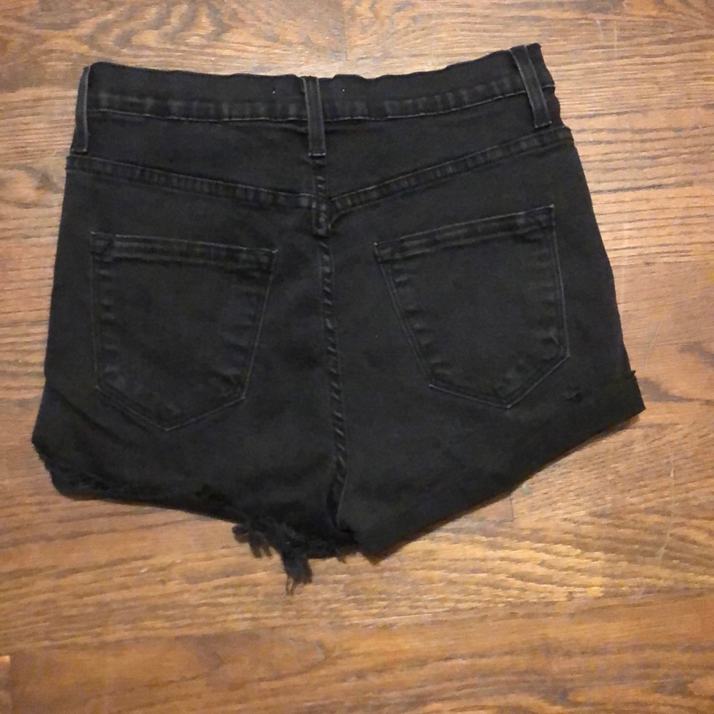 Black Ripped Shorts! - Picture 2 of 3